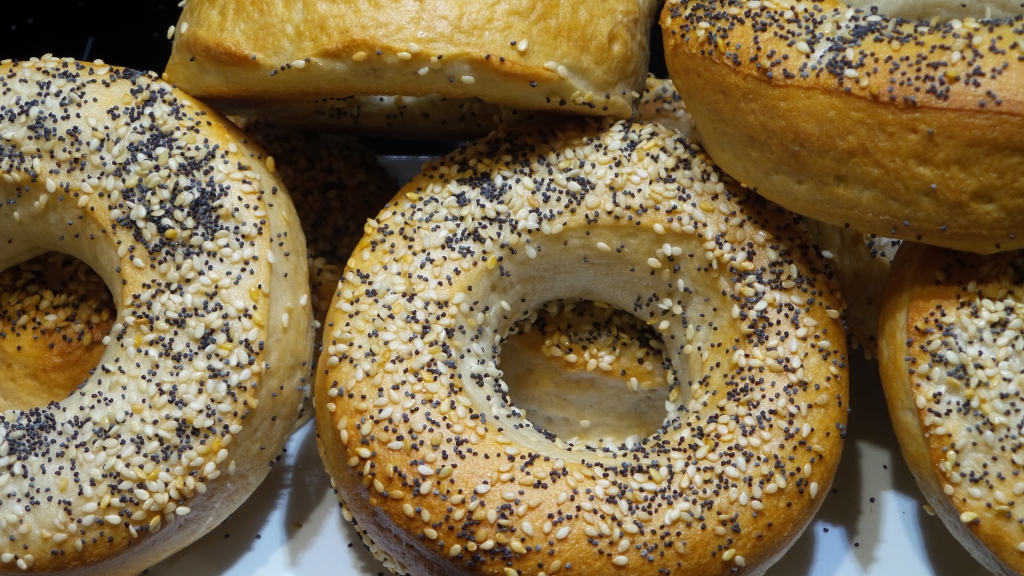 Sesame and Poppy seed Bagels