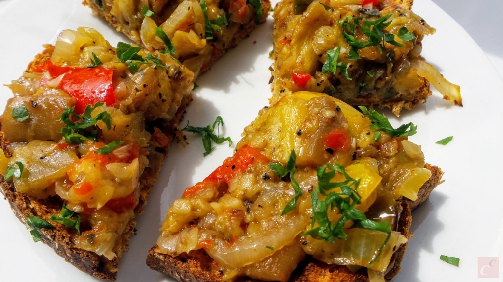 Aubergine (Eggplant) Choka